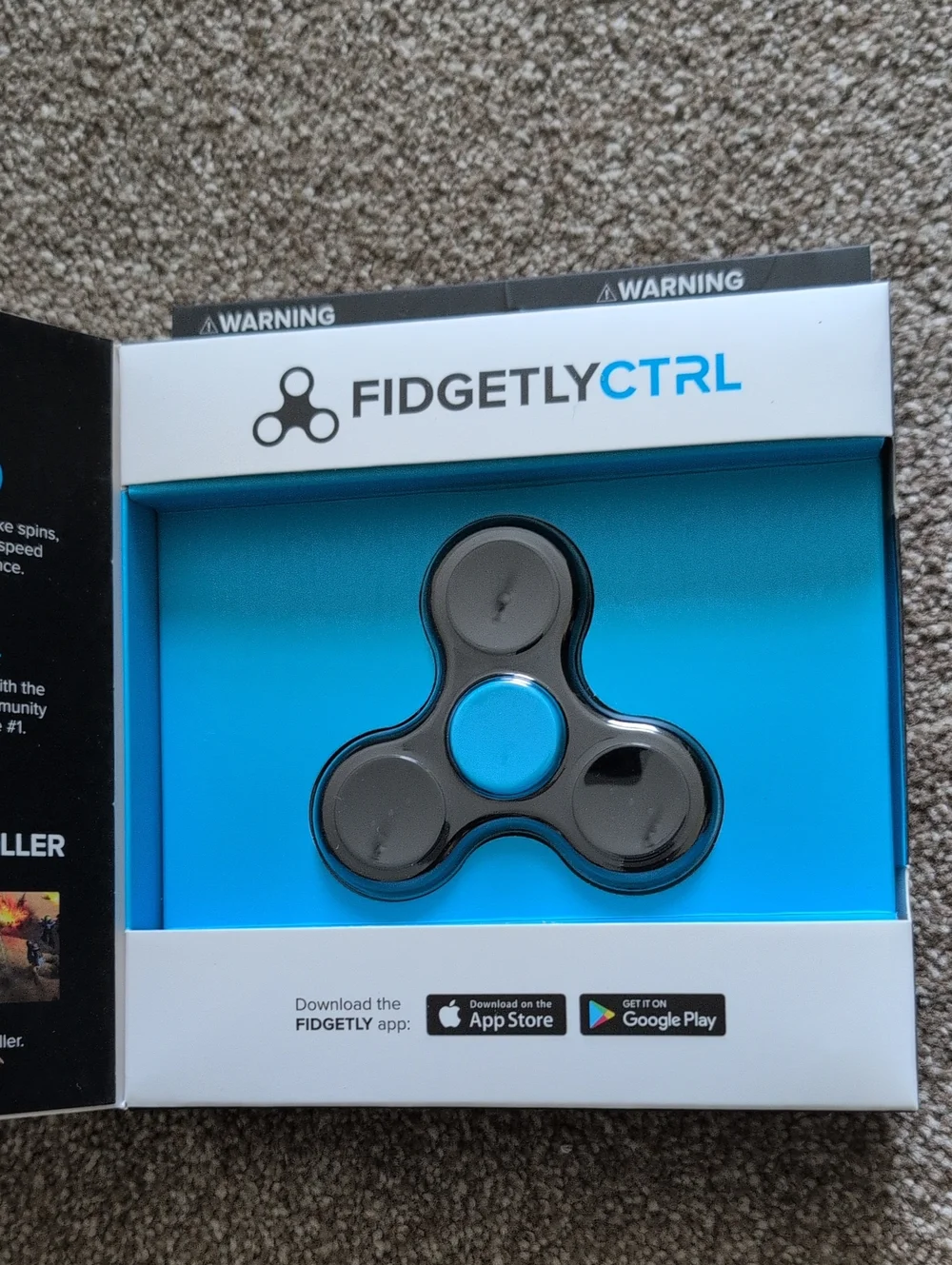 NWT FidgetlyCTRL Spinner